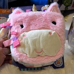 Pink Unicorn Plush Toy